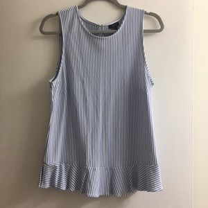 Ann Taylor Factory peplum tank